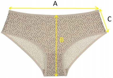 Majtki figi dziecięce dziewczęce 2-pak 152/158