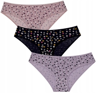 Majtki figi dziecięce dziewczęce 3-pak 152/158
