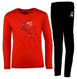 Piżama BIEDRONKA I CZARNY KOT 122/128