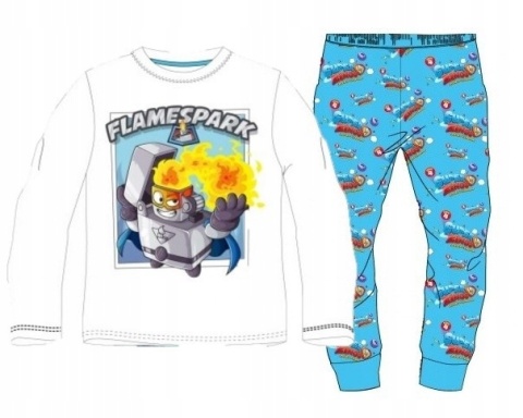 Piżama SUPER ZINGS dziecięca LICENCJA 104