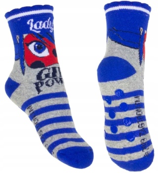 Skarpetki BIEDRONKA I CZARNY KOT frotte ABS 23/26