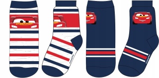 Skarpetki skarpety AUTA ZYGZAK MCQUEEN 2-pak 31-34