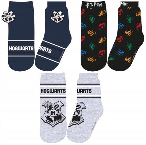 Skarpetki skarpety HARRY POTTER 3-PAK 23-26