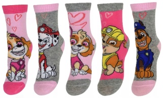 Skarpetki skarpety PSI PATROL SKYE 5-pak 27-30