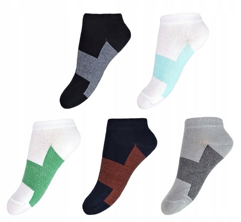 Skarpetki stopki dziecięce Bambusowe 3-pack 23-26