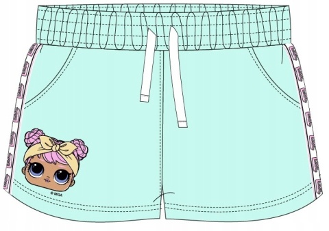 Spodenki szorty LOL SURPRISE dziecięce 110