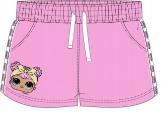 Spodenki szorty LOL SURPRISE dziecięce 116