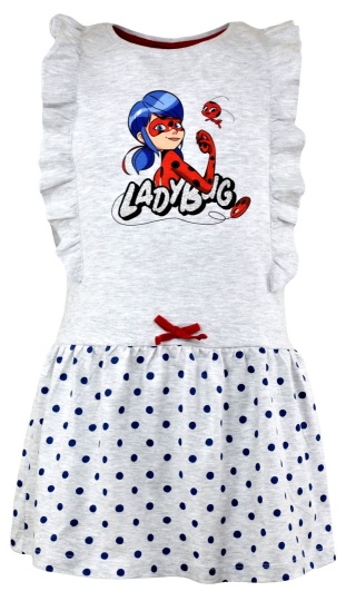 Sukienka BIEDRONKA I CZARNY KOT dziecięca 146