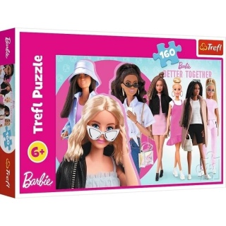 Barbie i jej świat Trefl Puzzle 160 EL 15419