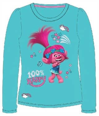 Bluzka t-shirt TROLLE POPPY długi rękaw 98