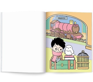 Harry Potter Magiczna malowanie kolorowanka wodna