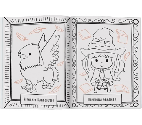 Harry Potter Postacie i Stworzenia kolorowanka