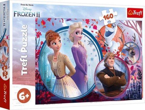 KRAINA LODU II FROZEN Siostrzana przygoda Trefl Puzzle 160 EL 15374
