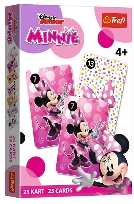 Karty gry czarny Piotruś memo MYSZKA MINNIE Trefl