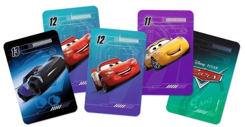 Karty gry czarny Piotruś memo Trefl Auta Zygzak McQueen