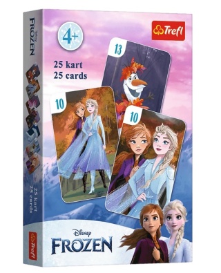 Karty gry czarny Piotruś memo Trefl Kraina Lodu Frozen
