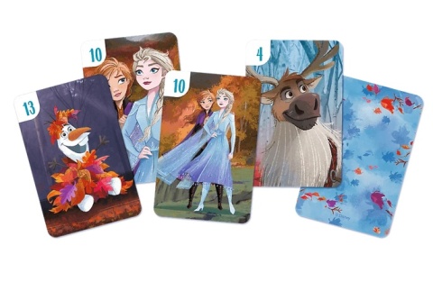 Karty gry czarny Piotruś memo Trefl Kraina Lodu Frozen