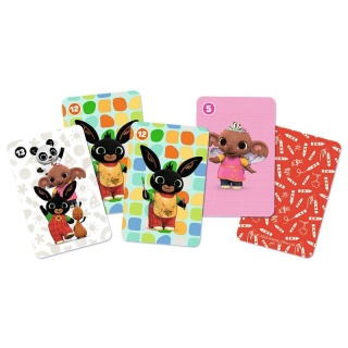 Karty gry czarny Piotruś memo Trefl Królik Bing