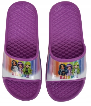 Buty klapki dziecięce Rainbow High basenowe plażowe dla dziewczynki 25/26