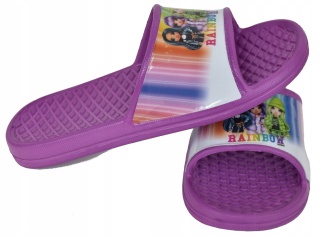 Buty klapki dziecięce Rainbow High basenowe plażowe dla dziewczynki 25/26