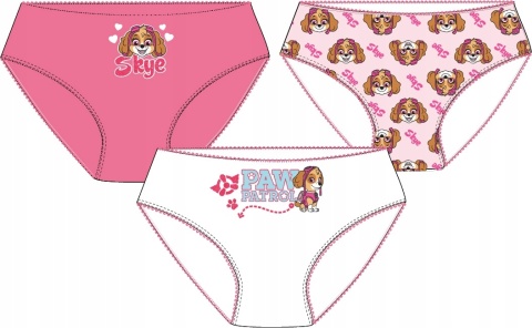 Majtki PSI PATROL SKYE figi 3-pack 104/110