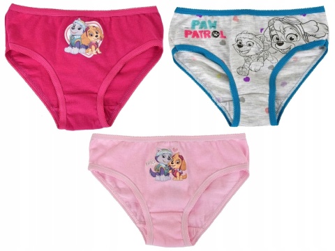 Majtki PSI PATROL SKYE figi 3-pack 116/122