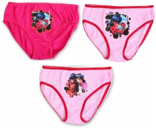 Majtki figi BIEDRONKA I CZARNY KOT 3-PAK 134/140