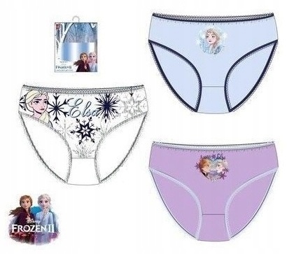 Majtki figi KRAINA LODU FROZEN 3-PAK 104/110