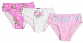 Majtki figi KRAINA LODU FROZEN 3-PAK 116/122
