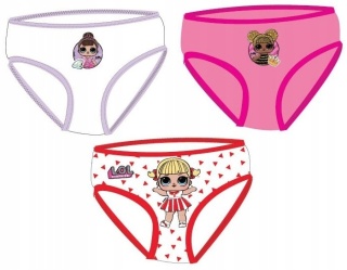 Majtki figi LOL L.O.L. SURPRISE 3-pack 128/134