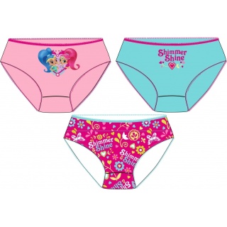 Majtki figi Shimmer i Shine 3-pack 104/110