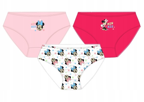 Majtki figi dla dzieci MYSZKA MINNIE 3-PAK 116/122