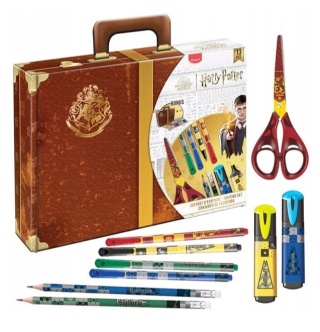 Zestaw art. szkolnych w walizce Harry Potter 13 el. MAPED