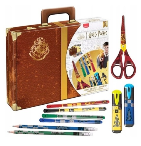 Zestaw art. szkolnych w walizce Harry Potter 13 el. MAPED