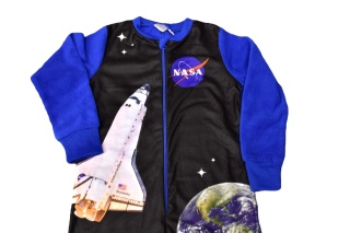 Piżama dziecięca kombinezon Nasa piżamka Polarowa chłopięca 110/116