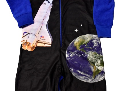 Piżama dziecięca kombinezon Nasa piżamka Polarowa chłopięca 110/116