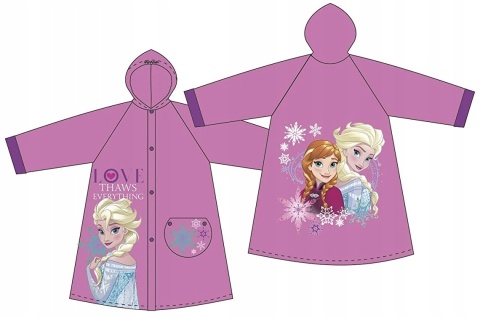 Płaszcz przeciwdeszczowy FROZEN KRAINA LODU 104
