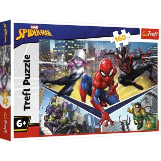 Spiderman Trefl Puzzle SIŁA SPIDRMANA 160 EL 15422