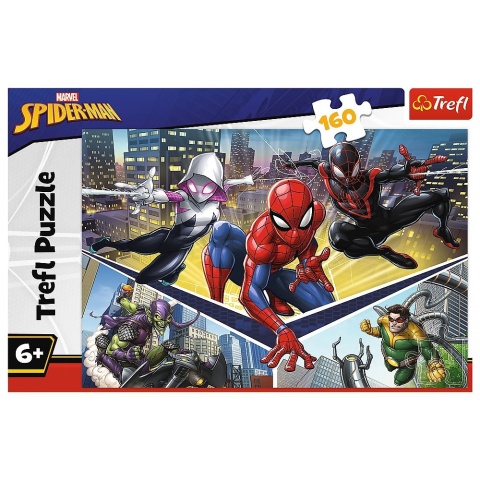 Spiderman Trefl Puzzle SIŁA SPIDRMANA 160 EL 15422