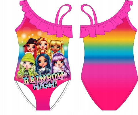 Strój kąpielowy jednoczęściowy RAINBOW HIGH 98/104