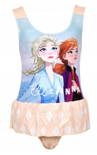 Strój kąpielowy na basen KRAINA LODU ELSA 116