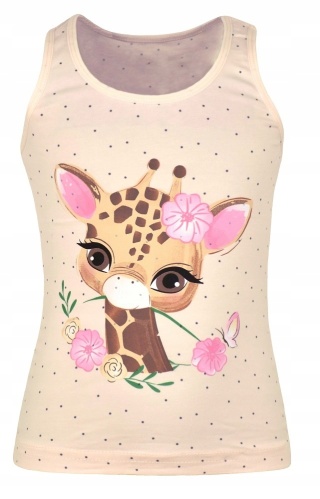T-shirt DONELLA koszulka bluzeczka ŻYRAFA 122/128