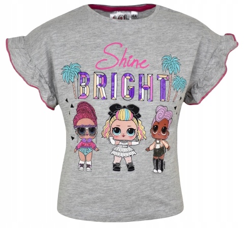 T-shirt LOL L.O.L. SURPRISE cekiny koszulka 98