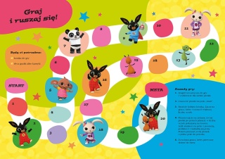 BING Zimowy zeszyt zadań kolorowanka z naklejkami