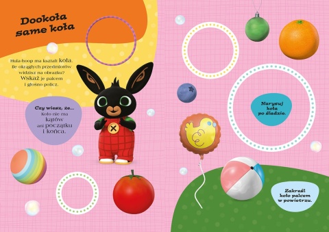 BING Zimowy zeszyt zadań kolorowanka z naklejkami