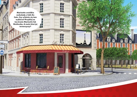 Biedronka i Czarny Kot książka do wyklejania naklejki wielorazowego użytku