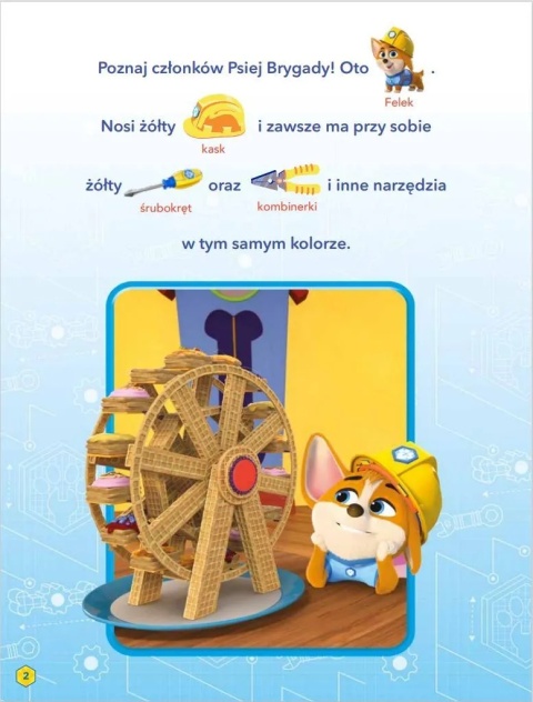 Bajkowe tatuaże. Psia Brygada Psi Patrol Nowa budowa ilustrowana historyjka