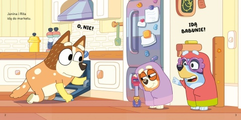 Bingo i Bluey Babunie Moja czytanka opowiadanie dla dzieci
