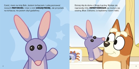 Bingo i Bluey Bob Wielkouch Moja czytanka opowiadania