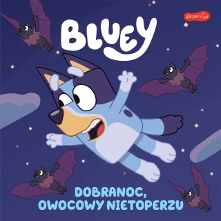 Bingo i Bluey Dobranoc, owocowy nietoperzu Moja czytanka opowiadania